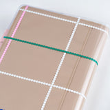 Hobonichi Yoshie Watanabe: Cover on Cover for A5 Size (Dotted Plaid)