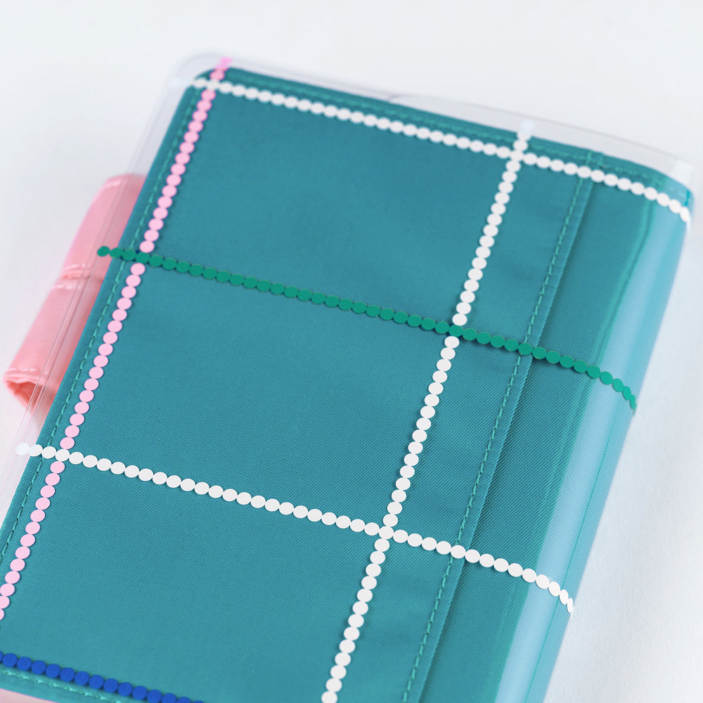 Hobonichi Yoshie Watanabe: Cover on Cover for A6 Size (Dotted Plaid)