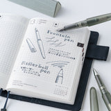 Hobonichi Kakimori x TSUKI no IRO: Frost Fountain Pen (Extra Fine) - Hobonichi Techo Exclusive Color