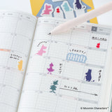 Hobonichi Moomin: Index Sticky Notes (Friends of Moominvalley)