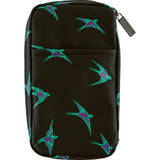 Hobonichi Small Drawer Pouch - Natal Design: Lucky Swallow