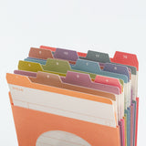 Hobonichi TSUKI no IRO: 12 Month Index Pockets