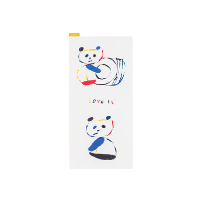 Hobonichi Jin Kitamura: Hobonichi Pencil Board for Weeks (Love it (Panda))