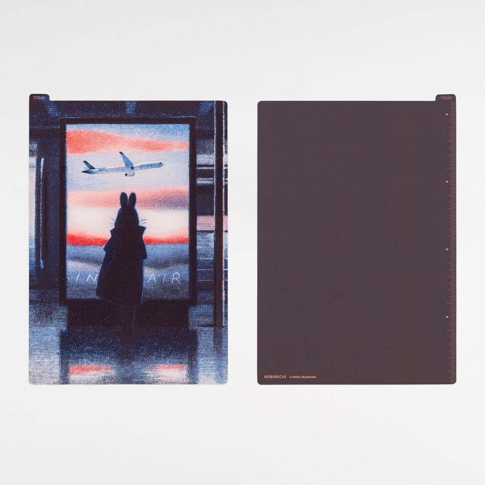 Hobonichi Akiko Miyakoshi: Hobonichi Pencil Board for A5 Size (In the Air)