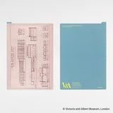 Hobonichi V&A Series: Hobonichi Pencil Board for A5 Size (Architectural Drawing)