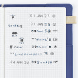 Hobonichi Collect & Collage: Daily Memories - Rotating Stamp