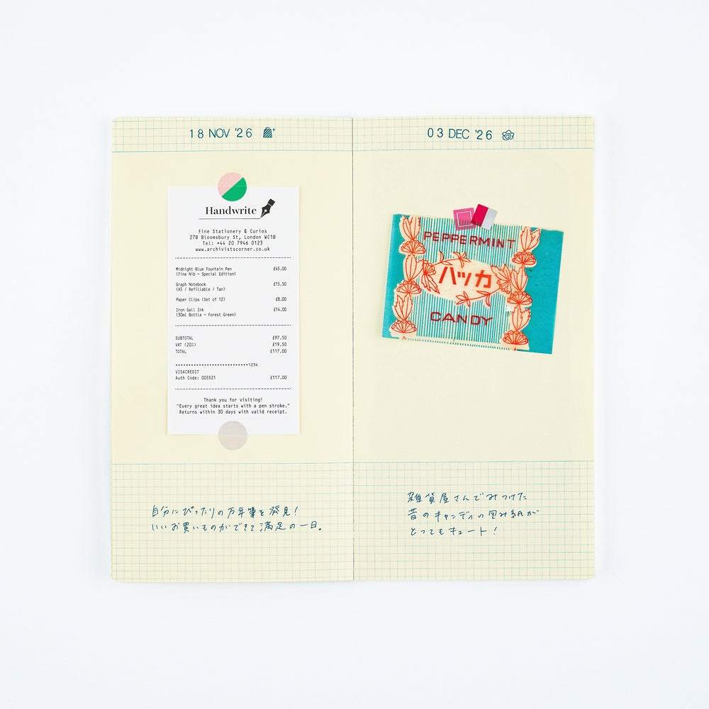 Hobonichi Collect & Collage: Collage Stickers (Deco)
