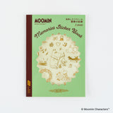 Hobonichi Moomin: Foil-Stamped Clear Stickers (Adventure Log)