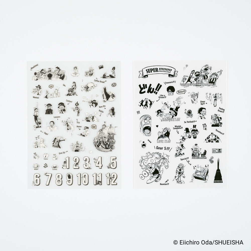 Hobonichi ONE PIECE magazine: One Piece Sticker Set (Daily / SUPER!!!)