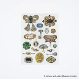 Hobonichi V&A Series: Almost Actual-Size Jewellery Stickers