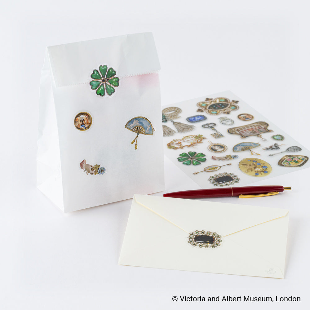 Hobonichi V&A Series: Almost Actual-Size Jewellery Stickers