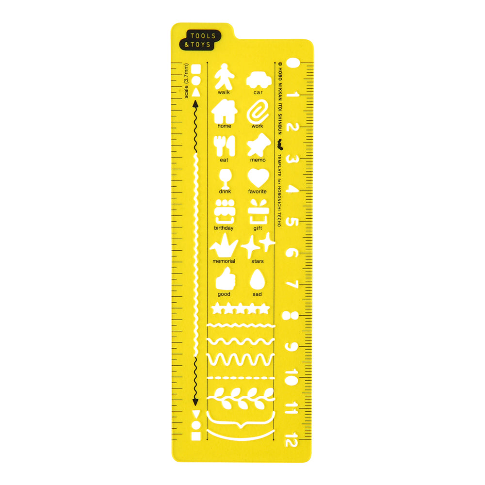 Hobonichi Hobonichi Stencil - Schedule