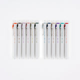 Hobonichi TSUKI no IRO: Uniball One - July-Dec Set with Case