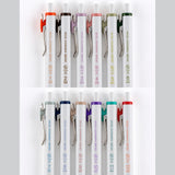 Hobonichi TSUKI no IRO: Uniball One - July-Dec Set with Case