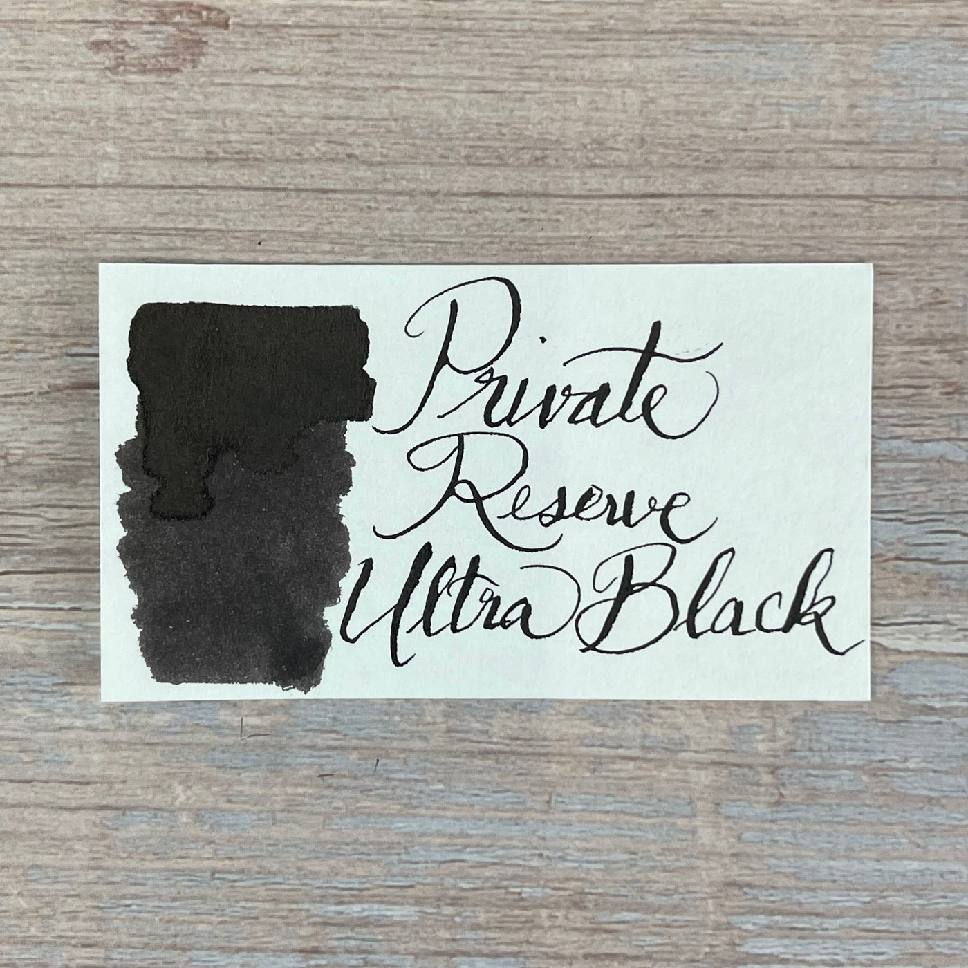 Private Reserve Ultra Black Fast Dry - 60ml Bottled Ink