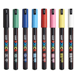 Uni POSCA PC-1MR Water-Based Paint Markers (8 Pack)