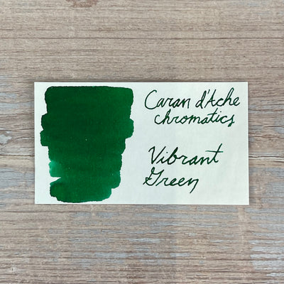 Caran d'Ache Chromatic Vibrant Green - 50ml Bottled Ink