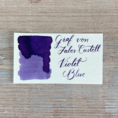 Graf von Faber-Castell Violet Blue - 75ml Bottled Ink