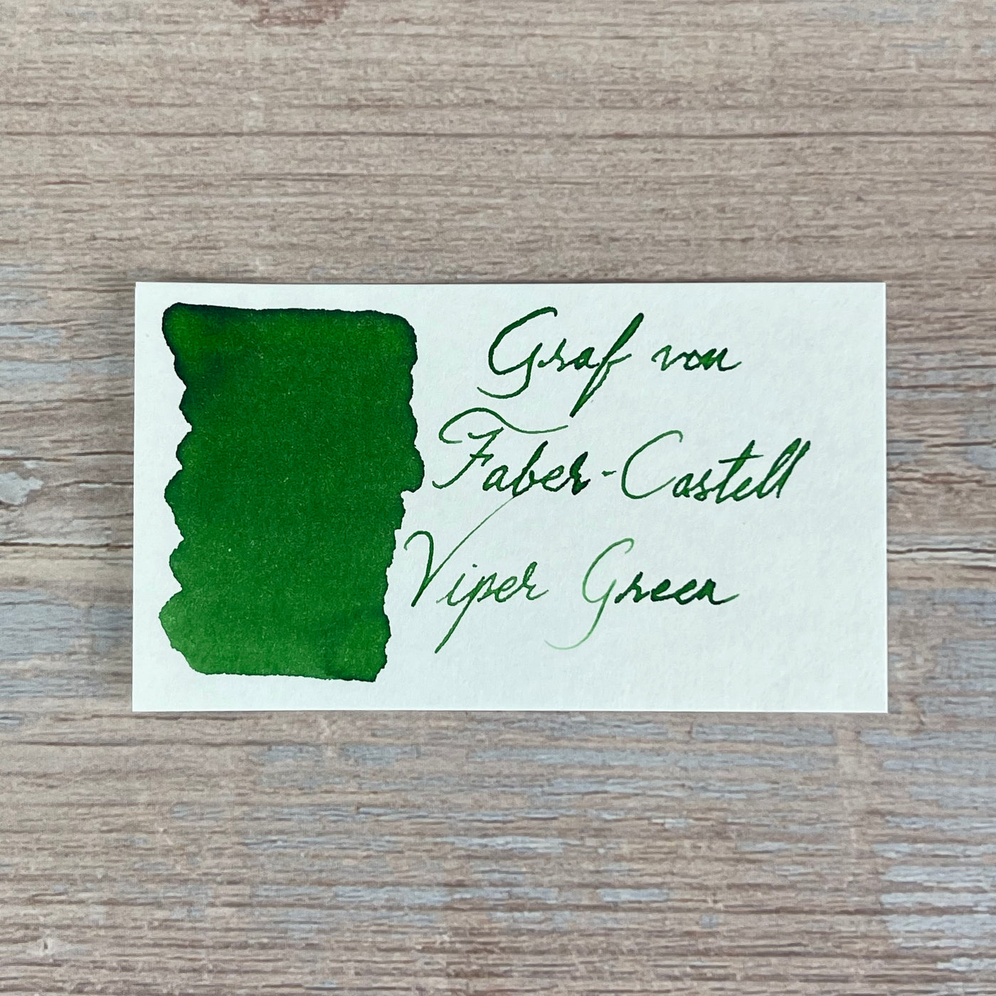 Graf von Faber-Castell Viper Green- 75ml Bottled Ink