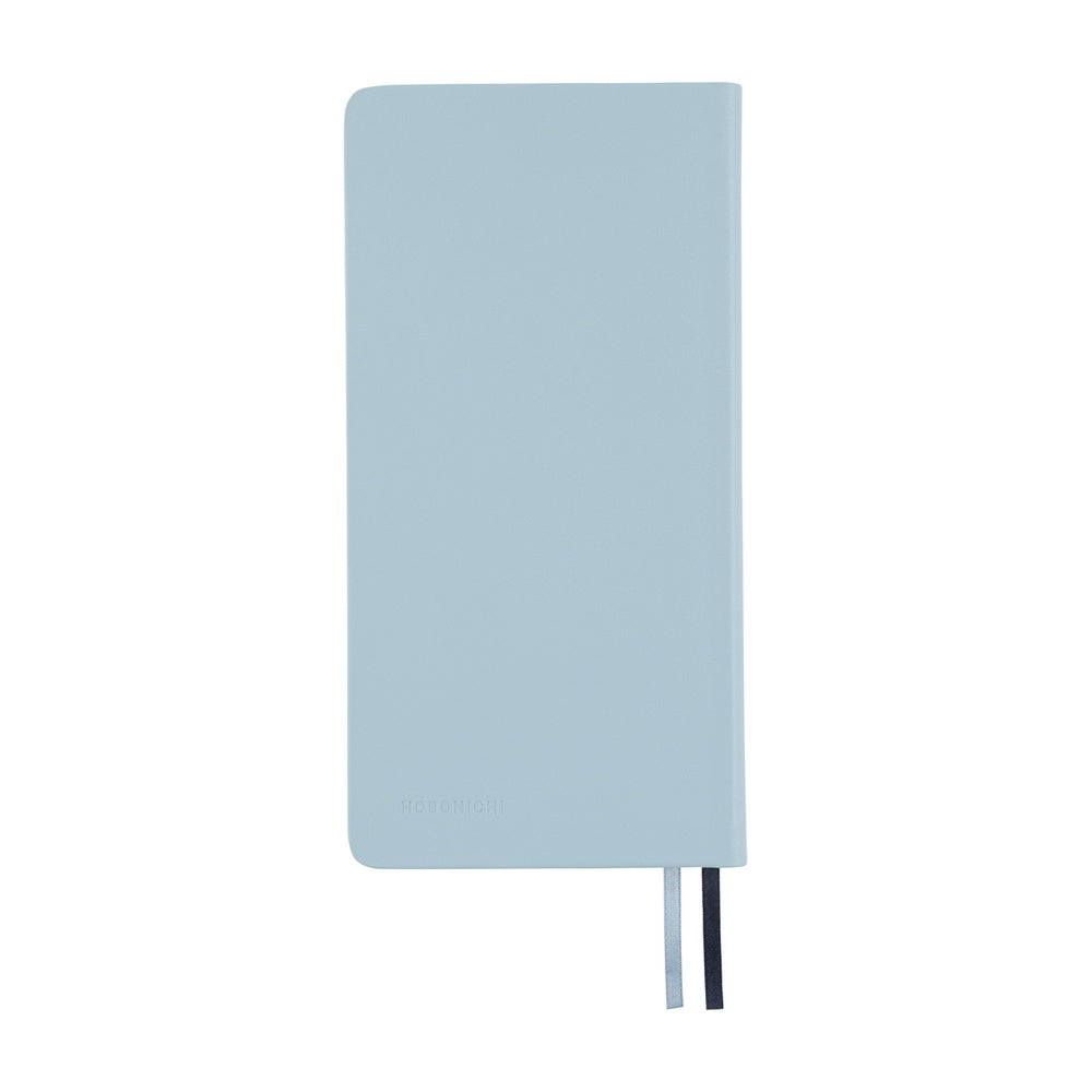 Hobonichi Techo Weeks - Leather: Snow Blue (April Start)