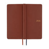 Hobonichi Techo Weeks - Leather: Wine Brown (April Start)