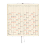 Hobonichi Techo Weeks - 100%ORANGE: Squirrel’s Moving Day (April Start)