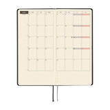 Hobonichi Techo Weeks - Paper Series: Black Gingham (April Start)