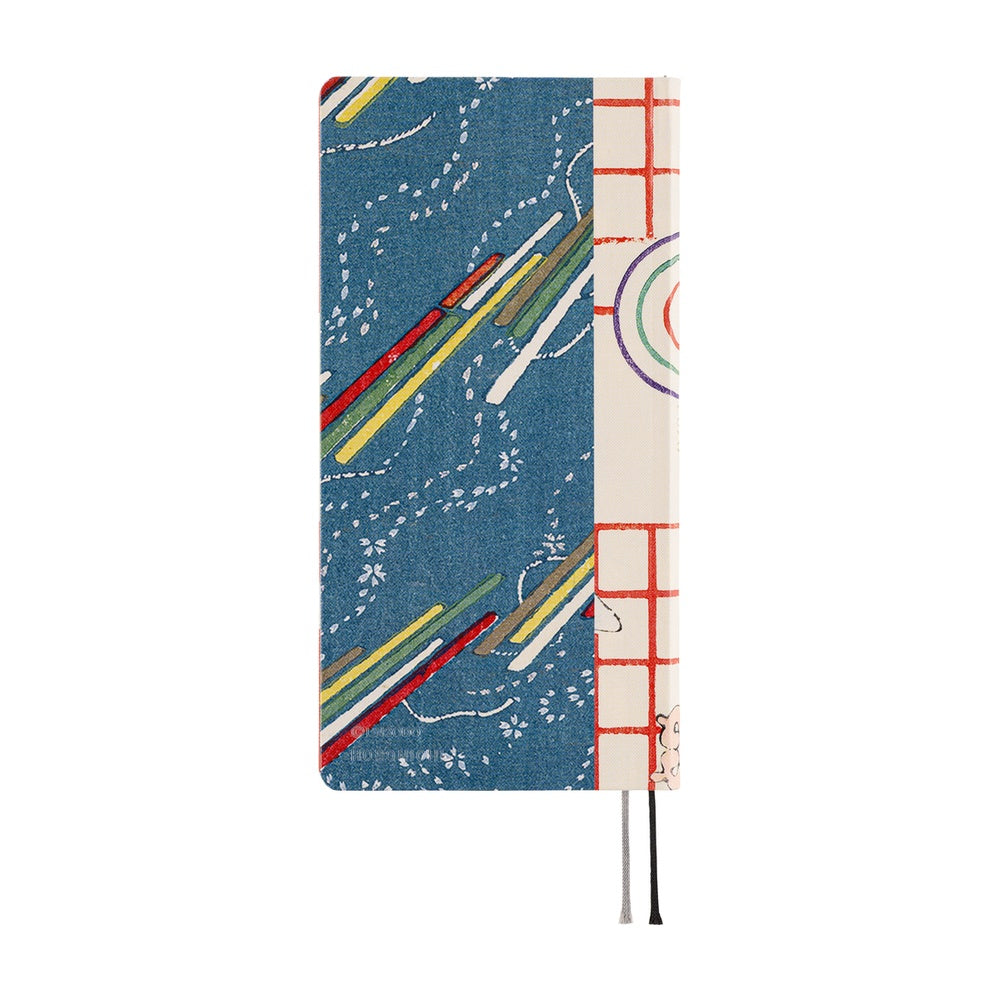 Hobonichi Techo Weeks - Unsodo Bijutsukai (Blue Pigeons) (April Start)