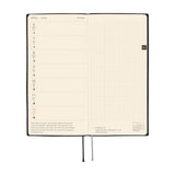 Hobonichi Techo Weeks - White Line: Black (April Start)