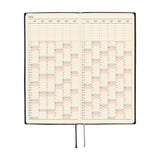 Hobonichi Techo Weeks - White Line: Black (April Start)