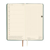 Hobonichi Techo Weeks - Leather: Forest Green