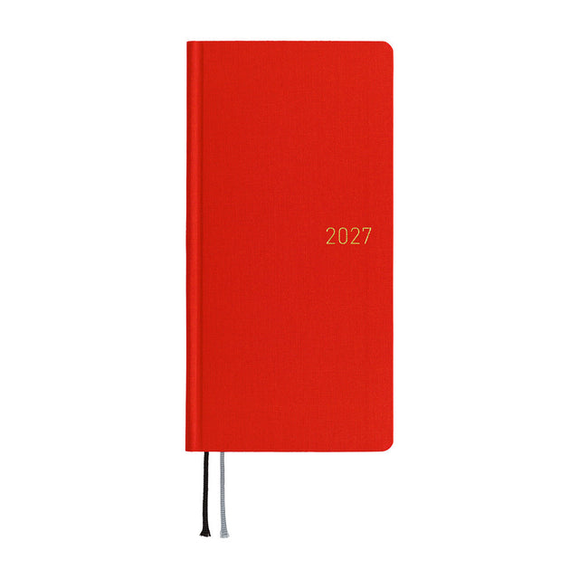 Hobonichi Techo Weeks - Colors: Poppy Red