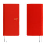 Hobonichi Techo Weeks - Colors: Poppy Red