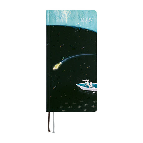 Hobonichi Techo Weeks - Hiroko Kubota: Meteor Shower in the Light Blue Forest