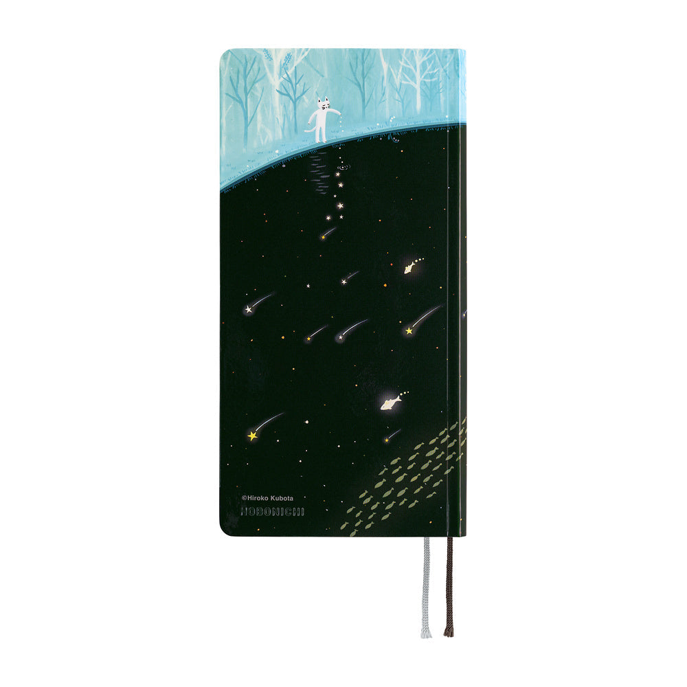 Hobonichi Techo Weeks - Hiroko Kubota: Meteor Shower in the Light Blue Forest