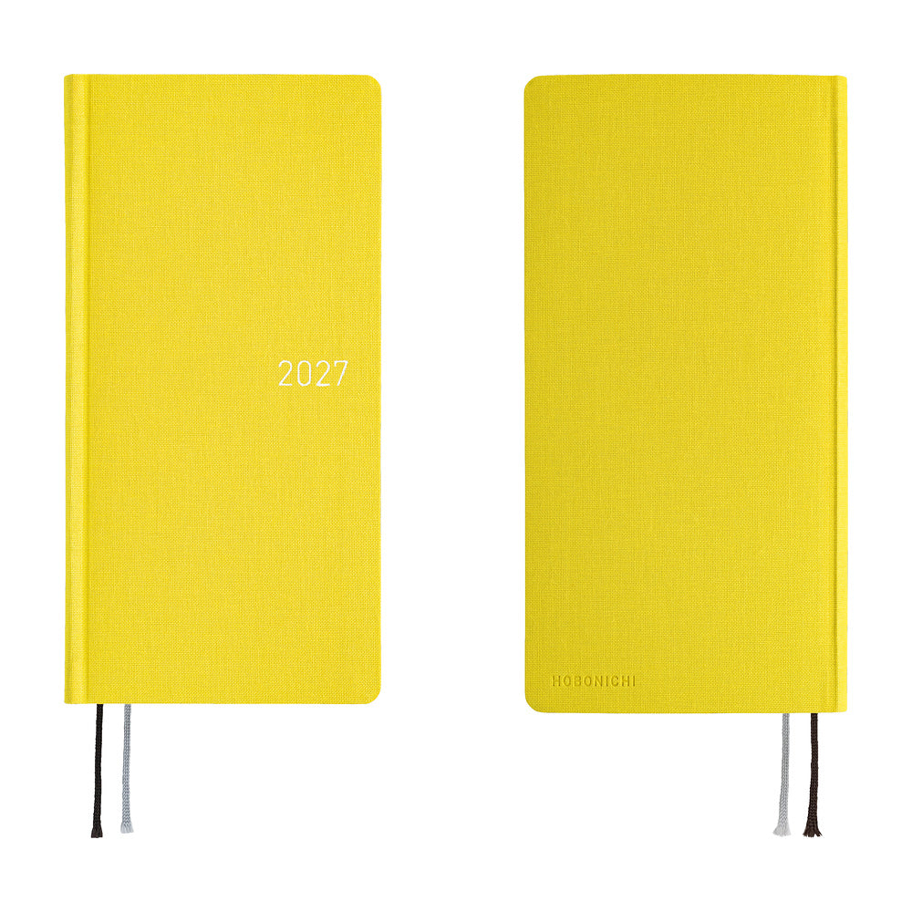 Hobonichi Techo Weeks Mega - Colors: Canaria Yellow