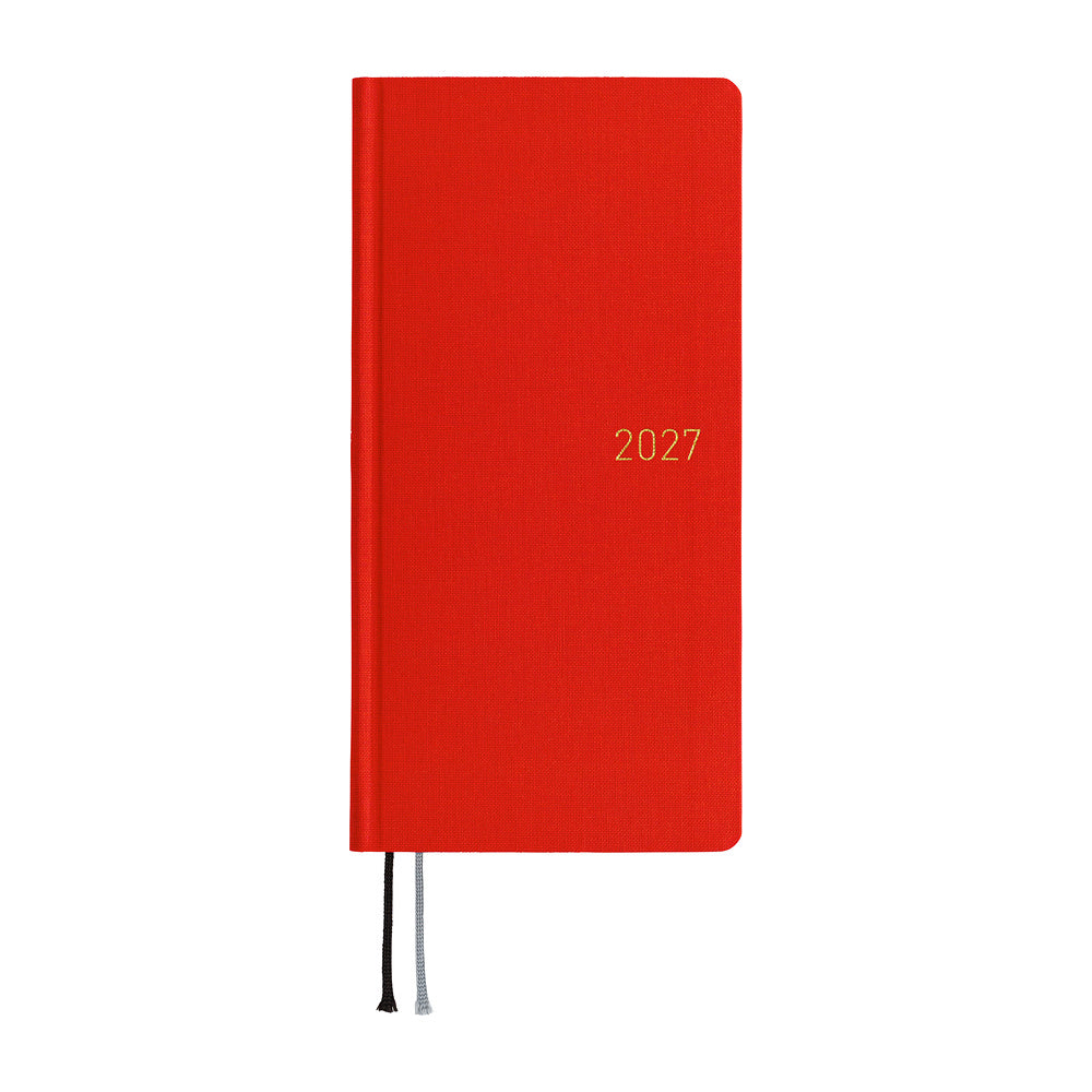 Hobonichi Techo Weeks Mega - Colors: Poppy Red