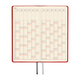 Hobonichi Techo Weeks Mega - Colors: Poppy Red