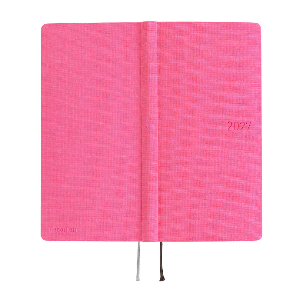 Hobonichi Techo Weeks Mega - Colors: Pink Sapphire