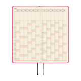 Hobonichi Techo Weeks Mega - Colors: Pink Sapphire