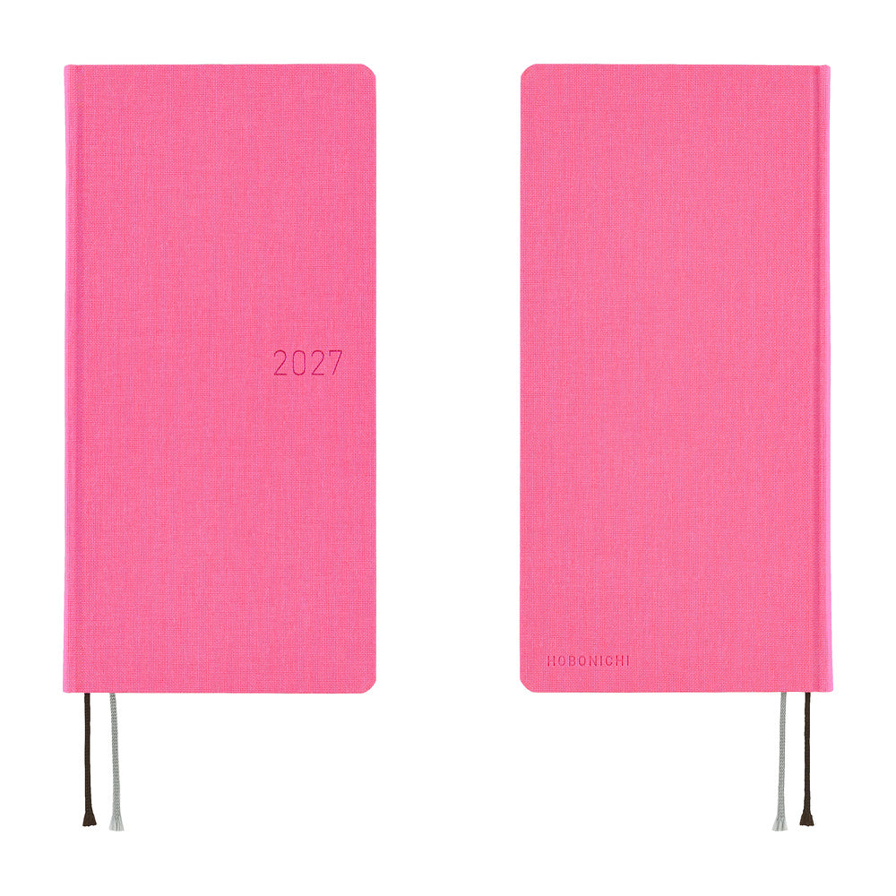 Hobonichi Techo Weeks Mega - Colors: Pink Sapphire
