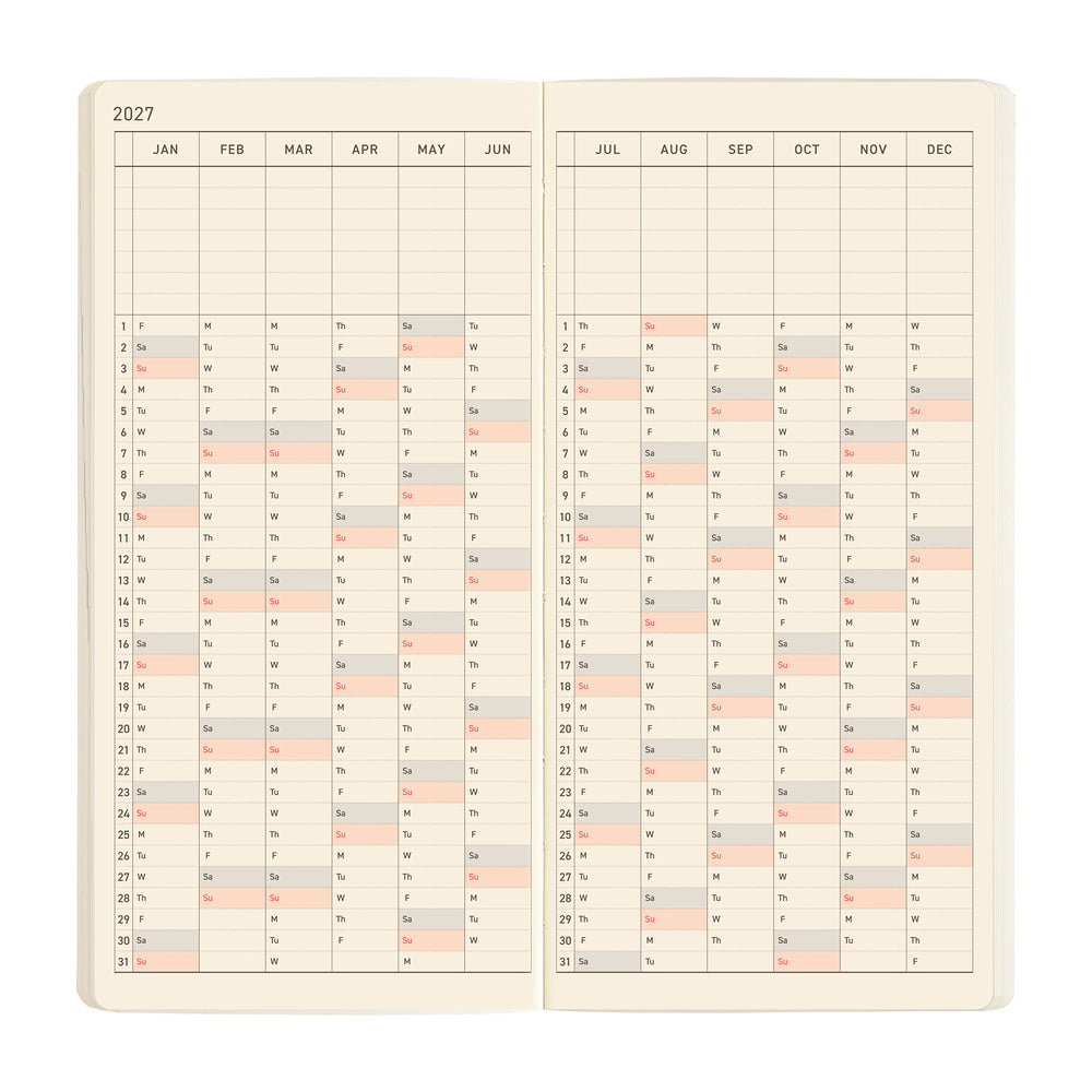 Hobonichi Techo Weeks Mega - Sneaker: Lime Green