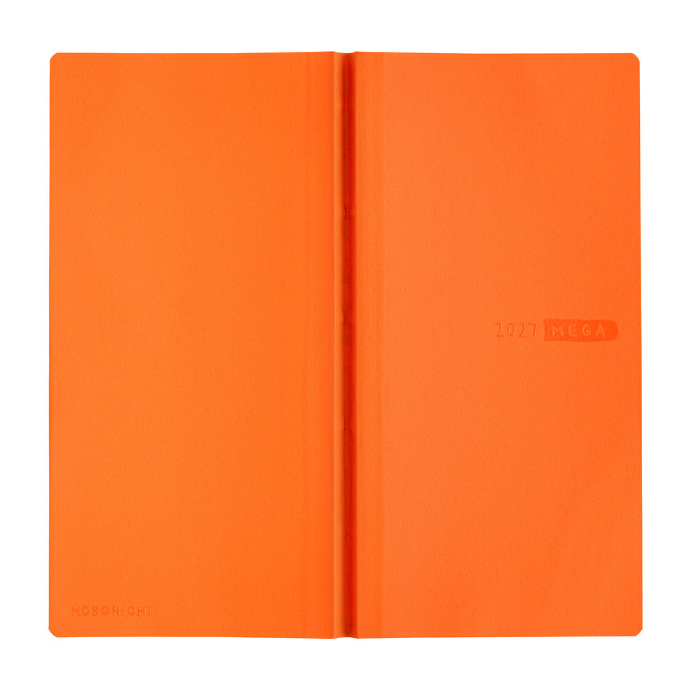 Hobonichi Techo Weeks Mega - Sneaker: Mandarin Orange
