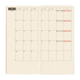 Hobonichi Techo Weeks Mega - Sneaker: Mandarin Orange