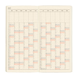 Hobonichi Techo Weeks Mega - Sneaker: Mandarin Orange