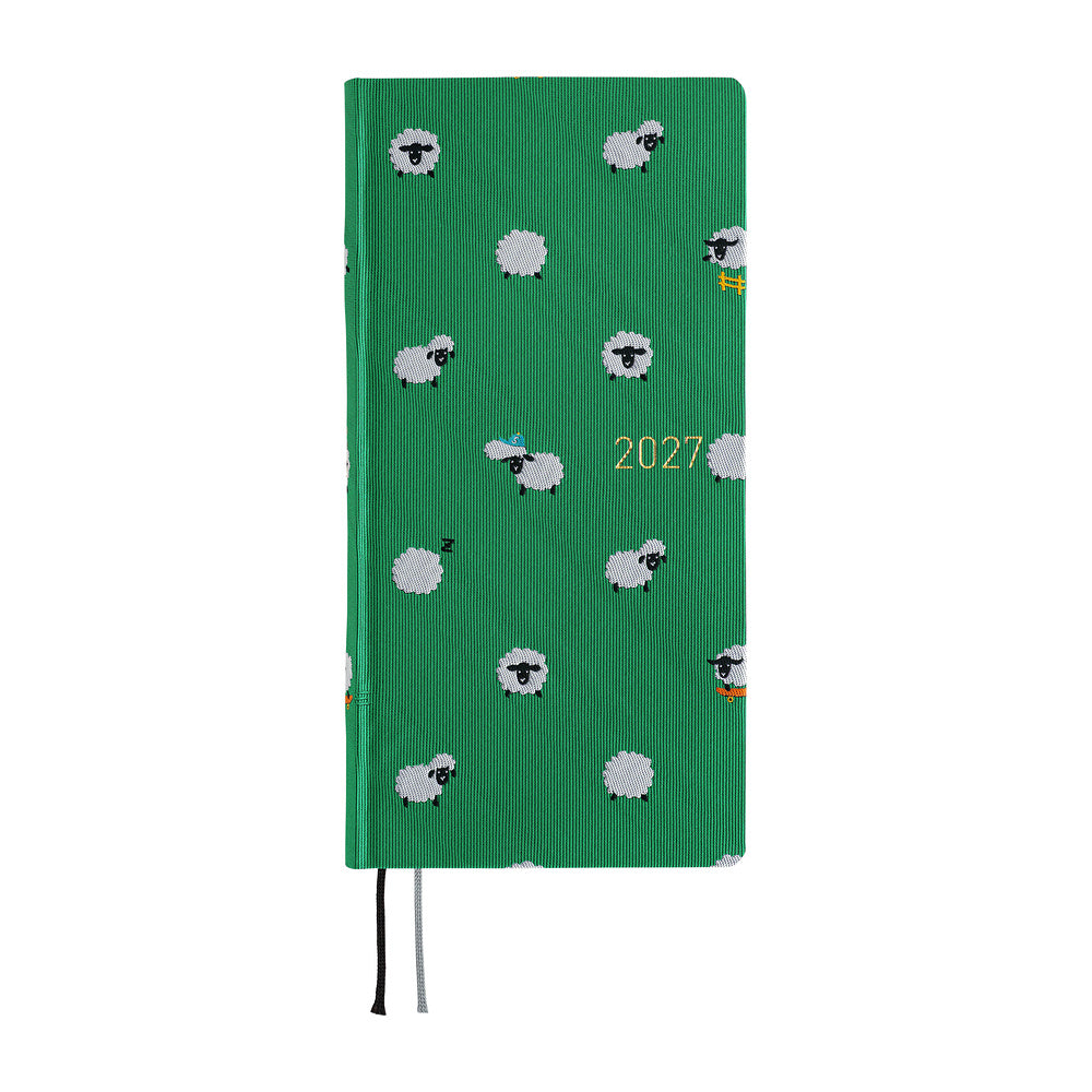 Hobonichi Techo Weeks Mega - Bow & Tie: Sheep Sheep Sheep