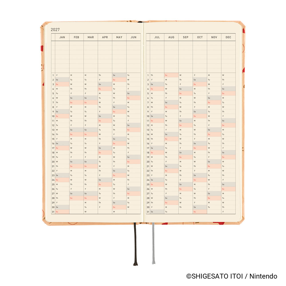Hobonichi Techo Weeks - MOTHER: Mr. Saturn Pattern