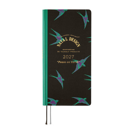 Hobonichi Techo Weeks - Natal Design: Lucky Swallow