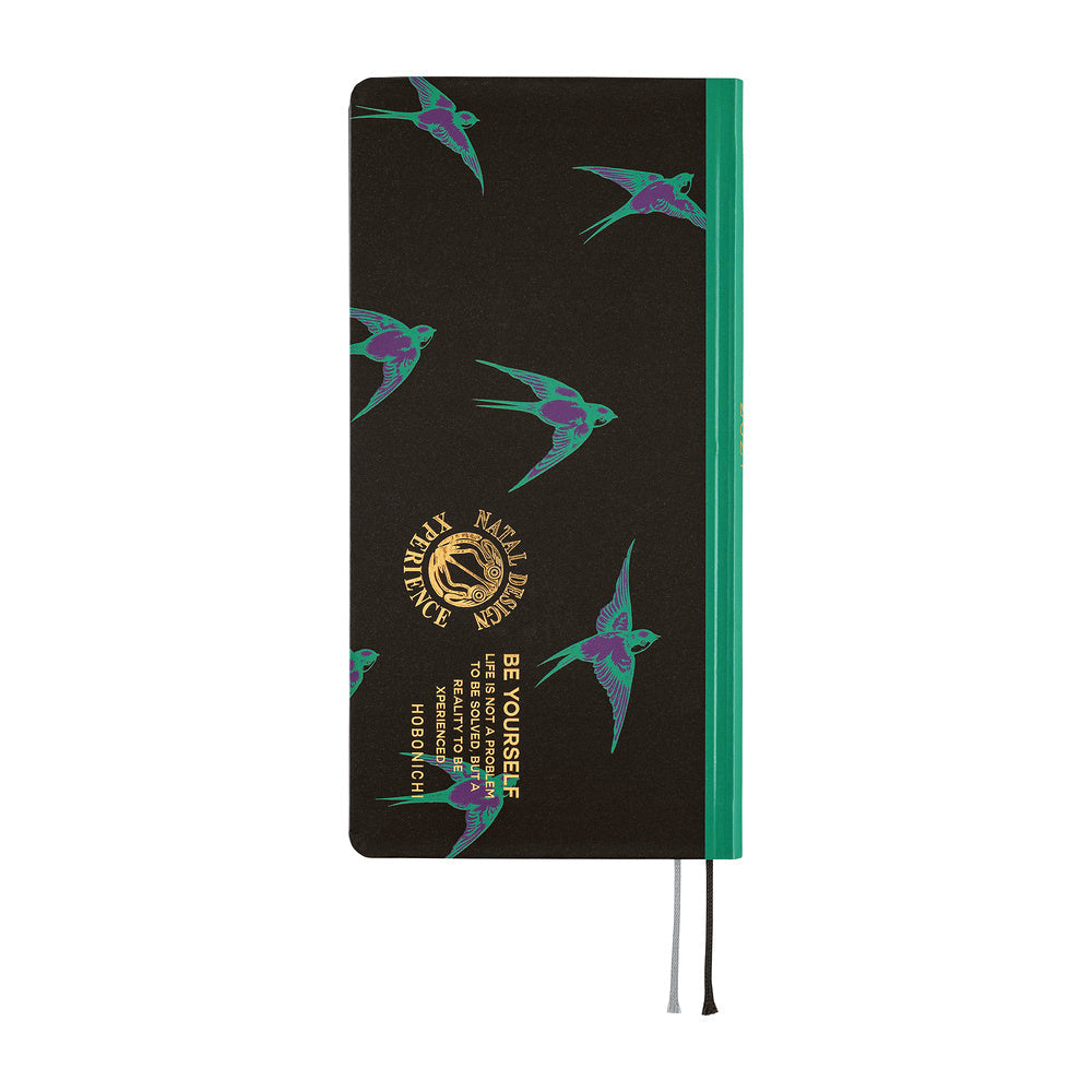 Hobonichi Techo Weeks - Natal Design: Lucky Swallow
