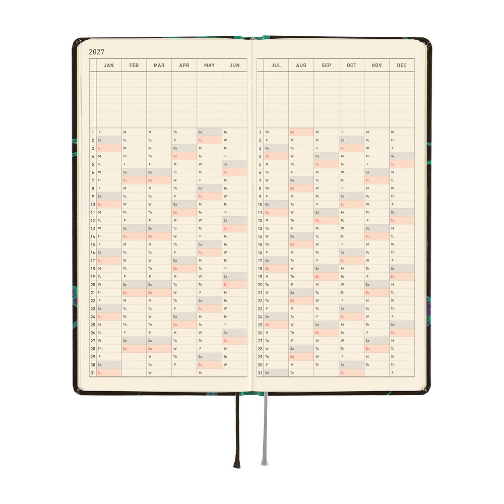 Hobonichi Techo Weeks - Natal Design: Lucky Swallow